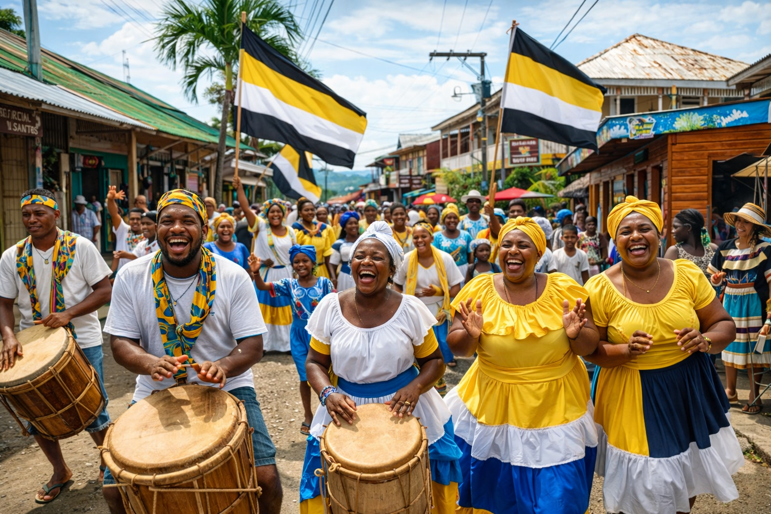 Pueblo de Livingston Guatemala cultura garífuna